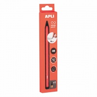 Infinite pencil APLI, HB, 1 pcs, card box with hang tag, color mix 2