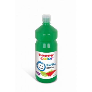 Farba Tempera Premium 1000ml, zielony, Happy Color, Farby, Plastyka