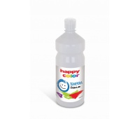 Farba tempera Premium 500ml, biały, Happy Color, Plastyka, Artykuły szkolne