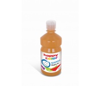 Farba tempera Premium 500ml, brązowy, Happy Color, Plastyka, Artykuły szkolne