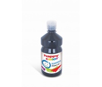 Farba tempera Premium 500ml, grafitowy, Happy Color, Plastyka, Artykuły szkolne