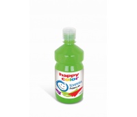 Farba tempera Premium 500ml, jasnozielony, Happy Color, Plastyka, Artykuły szkolne