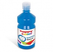 Farba tempera Premium 500ml, niebieski, Happy Color, Plastyka, Artykuły szkolne