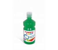 Farba tempera Premium 500ml, zielony, Happy Color, Plastyka, Artykuły szkolne
