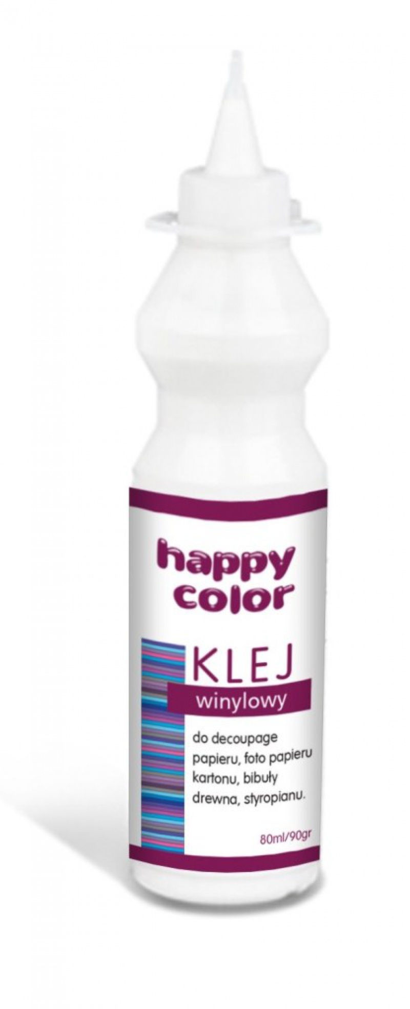 Klej winylowy, 80ml/90g, Happy Color, Kleje, Drobne akcesoria biurowe