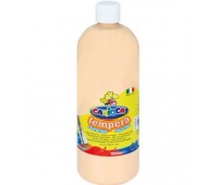 Farba Carioca tempera 1000 ml łososiowy (KO030/08), Plastyka, Artykuły szkolne