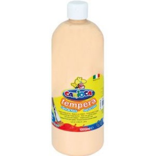 Farba Carioca tempera 1000 ml łososiowy (KO030/08), Plastyka, Artykuły szkolne