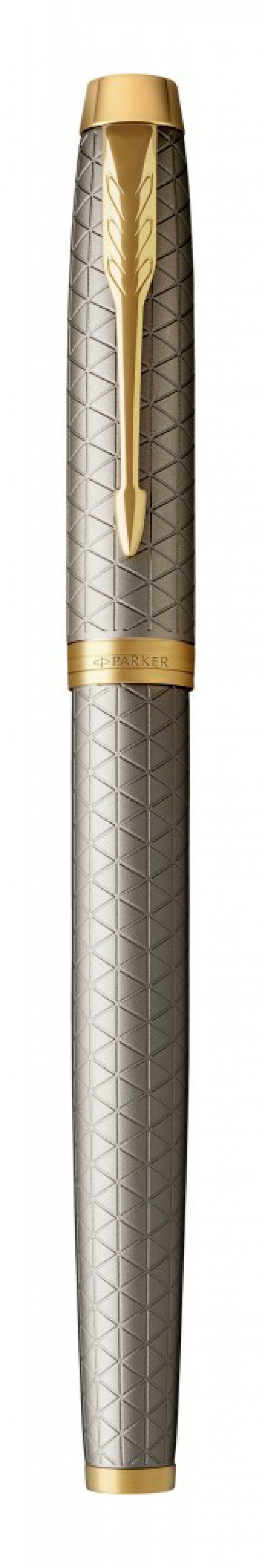 PARKER IM PREMIUM WARM GREY GT PIÓRO KULKOWE, Cienkopisy, pióra kulkowe, Artykuły do pisania i korygowania