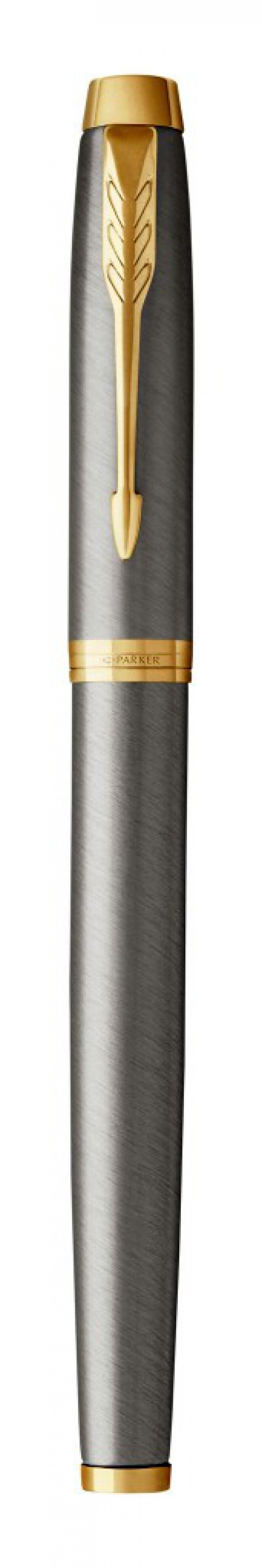 PARKER IM BRUSHED METAL GT PIÓRO WIECZNE (F), Pióra, Artykuły do pisania i korygowania
