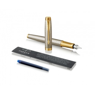 PARKER IM PREMIUM WARM GREY GT PIÓRO WIECZNE (F), Pióra, Artykuły do pisania i korygowania