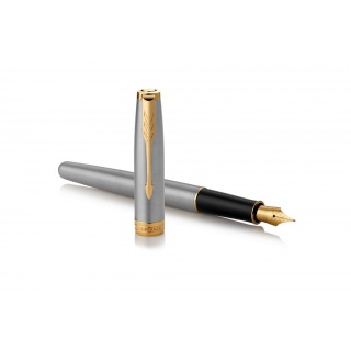 SONNET STAINLESS STEEL GT PIÓRO WIECZNE (F), Pióra, Artykuły do pisania i korygowania