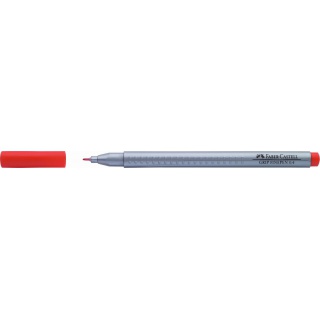 CIENKOPIS GRIP CZERWONY FABER-CASTELL, Cienkopisy, pióra kulkowe, Artykuły do pisania i korygowania