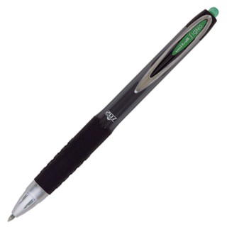 Długopis żelowy UMN-207, zielony, Żelopisy, Artykuły do pisania i korygowania