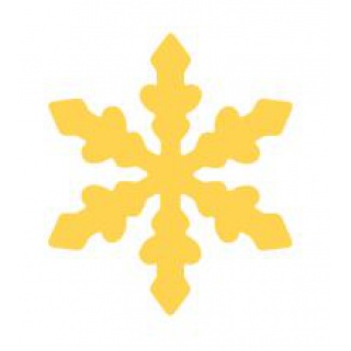 DZIURKACZ OZDOBNY 2,5cm ŚNIEŻYNKA, Dziurkacze, Artykuły dekoracyjne