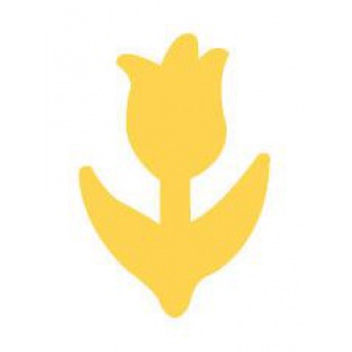 DZIURKACZ OZDOBNY 2,5cm TULIPAN 2, Dziurkacze, Artykuły dekoracyjne