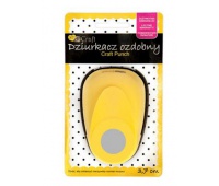 DZIURKACZ OZDOBNY 3,7cm KOŁO, Dziurkacze, Artykuły dekoracyjne