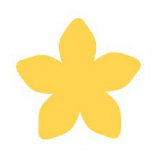 DZIURKACZ OZDOBNY 3,7cm PŁATEK, Dziurkacze, Artykuły dekoracyjne