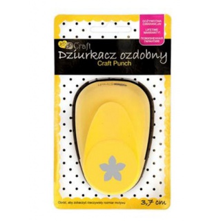 DZIURKACZ OZDOBNY 3,7cm PŁATEK, Dziurkacze, Artykuły dekoracyjne