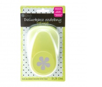 DZIURKACZ OZDOBNY 6,3cm KWIAT 3, Dziurkacze, Artykuły dekoracyjne
