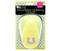 DZIURKACZ OZDOBNY 7,5cm LIS, Dziurkacze, Artykuły dekoracyjne