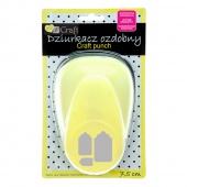 DZIURKACZ OZDOBNY 7,5cm METKI, Dziurkacze, Artykuły dekoracyjne