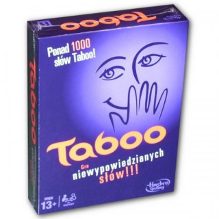 GRA HASBRO TABU, Gry, Zabawki