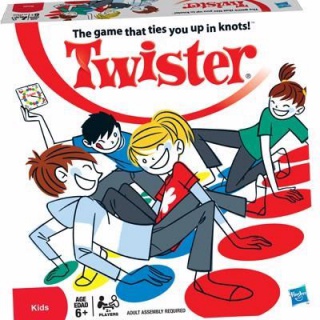 GRA HASBRO TWISTER, Gry, Zabawki