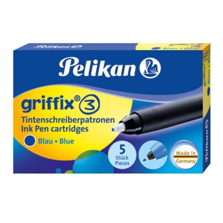 GRIFFIX WKŁAD ROLLER 5szt, Cienkopisy, pióra kulkowe, Artykuły do pisania i korygowania