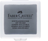 GUMKA ARTYSTYCZNA CHLEBOWA SZARA W ETUI PLASTIKOWYM FABER-CASTELL, Gumki, Artykuły do pisania i korygowania
