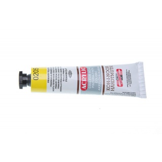 KIN FARBA AKRYLOWA ŻÓŁĆ 162708 40ML, Plastyka, Artykuły szkolne