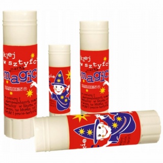 KLEJ MAGICZNY W SZTYFCIE 20G. /20SZT/, Kleje, Galanteria biurowa