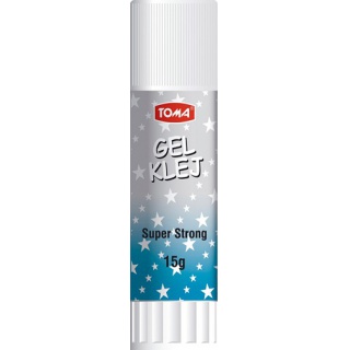 KLEJ W SZTYFCIE GEL 15G. TO-472, Kleje, Drobne akcesoria biurowe