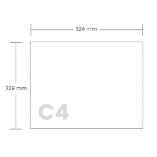 KOPERTA C4 229x324 HK BIAŁA 250szt, Koperty, Koperty i akcesoria do wysyłek