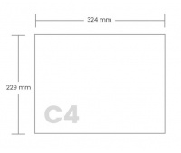 KOPERTA C4 229x324 SK BIAŁA 250szt, Koperty, Koperty i akcesoria do wysyłek