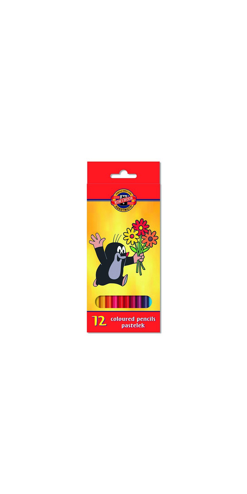 KREDKI OŁÓWKOWE LA PALOMA 12 KOLOR.3652/3582, Plastyka, Artykuły szkolne