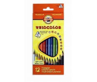 KREDKI TRIOCOLOR 12KOL.3132, Plastyka, Artykuły szkolne