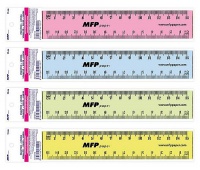 LINIJKA 15cm KOLOR, Linijki, ekierki, kątomierze, Artykuły do pisania i korygowania