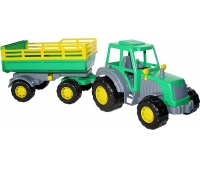 MAJSTER TRAKTOR Z PRZYCZEPĄ Nr2, Zabawki