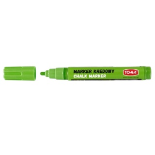 MARKER KREDOWY 4,45MM ZIELONY, Markery do tablic, Art. do pisania i korygowania