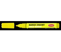 MARKER KREDOWY 4,45MM ŻÓŁTY, Markery, Artykuły do pisania i korygowania