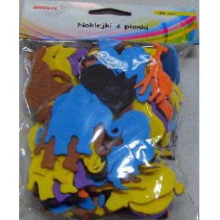 NAKLEJKI Z PIANKI PVC, Produkty kreatywne, Artykuły dekoracyjne