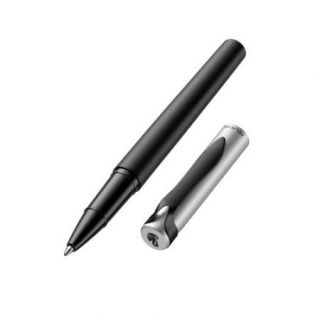 PIÓRO KULKOWE STOLA 2 STYLUS CZARNO-SREBRNE ETUI, Cienkopisy, pióra kulkowe, Artykuły do pisania i korygowania