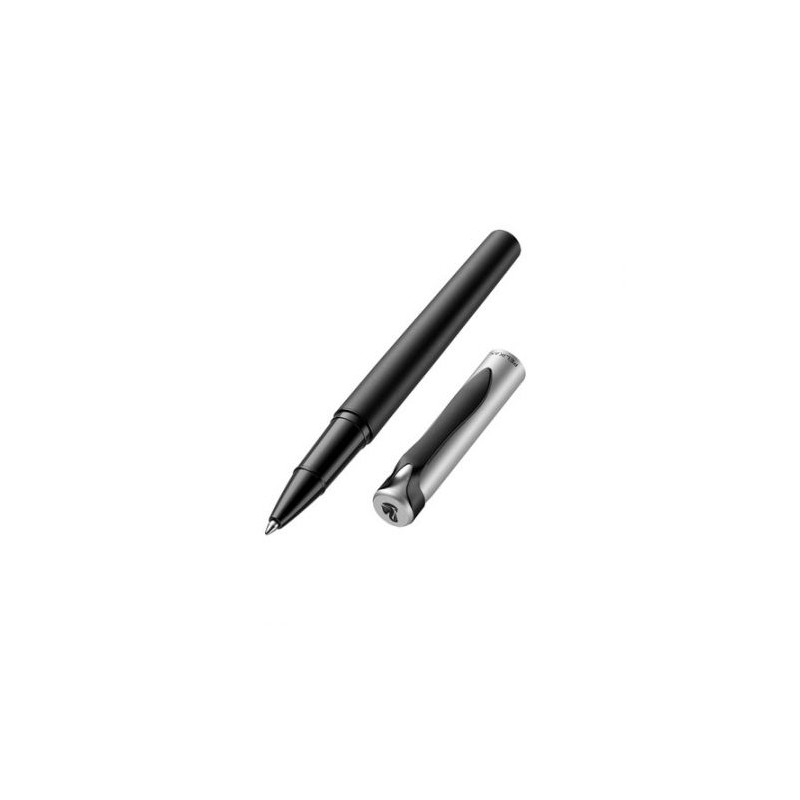 PIÓRO KULKOWE STOLA 2 STYLUS CZARNO-SREBRNE ETUI, Cienkopisy, pióra kulkowe, Artykuły do pisania i korygowania