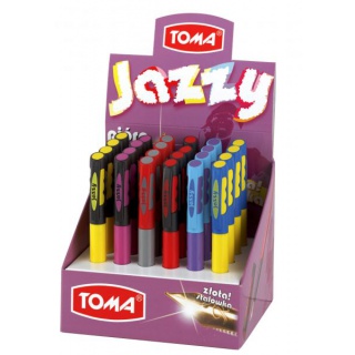 PIÓRO WIECZNE JAZZY STALÓWKA ZŁOCONA, Pióra, Artykuły do pisania i korygowania