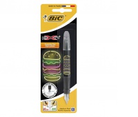 BIC X Pen Decor FP Burger niebieski Blister 1 szt, Pióra, Artykuły do pisania i korygowania