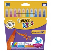 BIC Kids Visaquarelle Flamastry Pudełko 10 szt, Flamastry, Artykuły szkolne