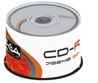 PŁYTY CD-R OMEGA 700 MB 52x CAKE 50 SZT., Nośniki danych, Akcesoria komputerowe