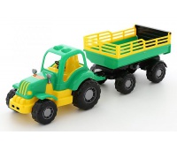 SIŁACZ TRAKTOR Z PRZYCZEPĄ Nr2, Zabawki