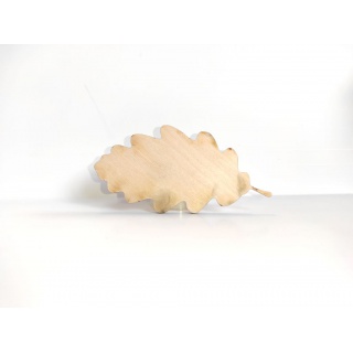 SKLEJKA LIŚĆ DĘBU 10cm, Sklejka, Artykuły dekoracyjne