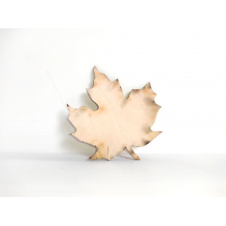 SKLEJKA LIŚĆ KLONU 10cm, Sklejka, Artykuły dekoracyjne